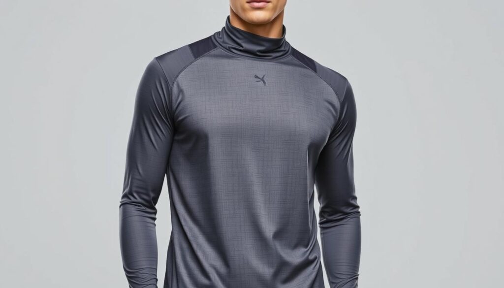 moisture-wicking gym clothing