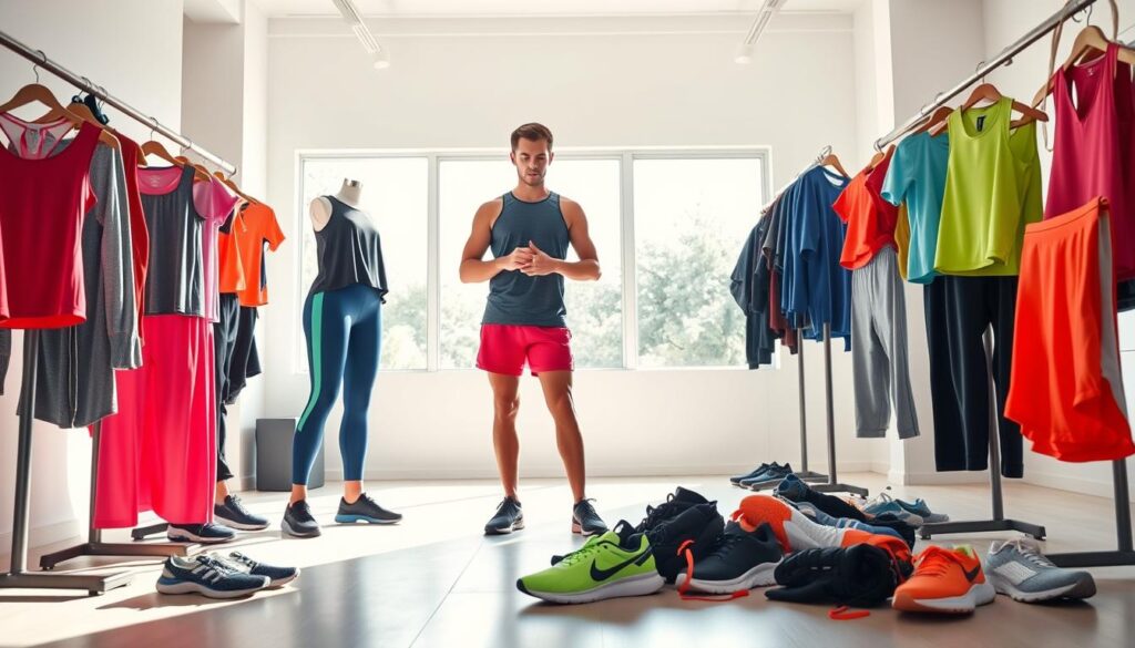 picking workout outfits for maximum performance