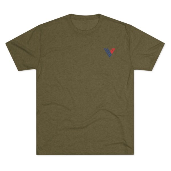 Elegant Patriot Tri-Blend Crew Tee - Image 9