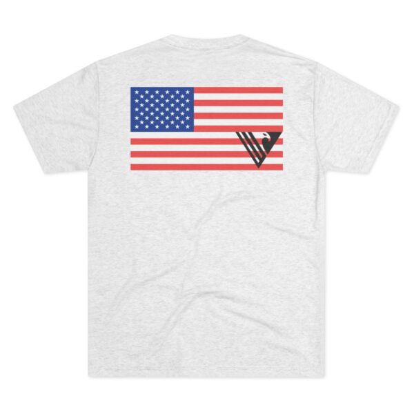 Elegant Patriot Tri-Blend Crew Tee - Image 2