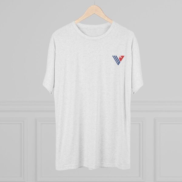Elegant Patriot Tri-Blend Crew Tee - Image 4